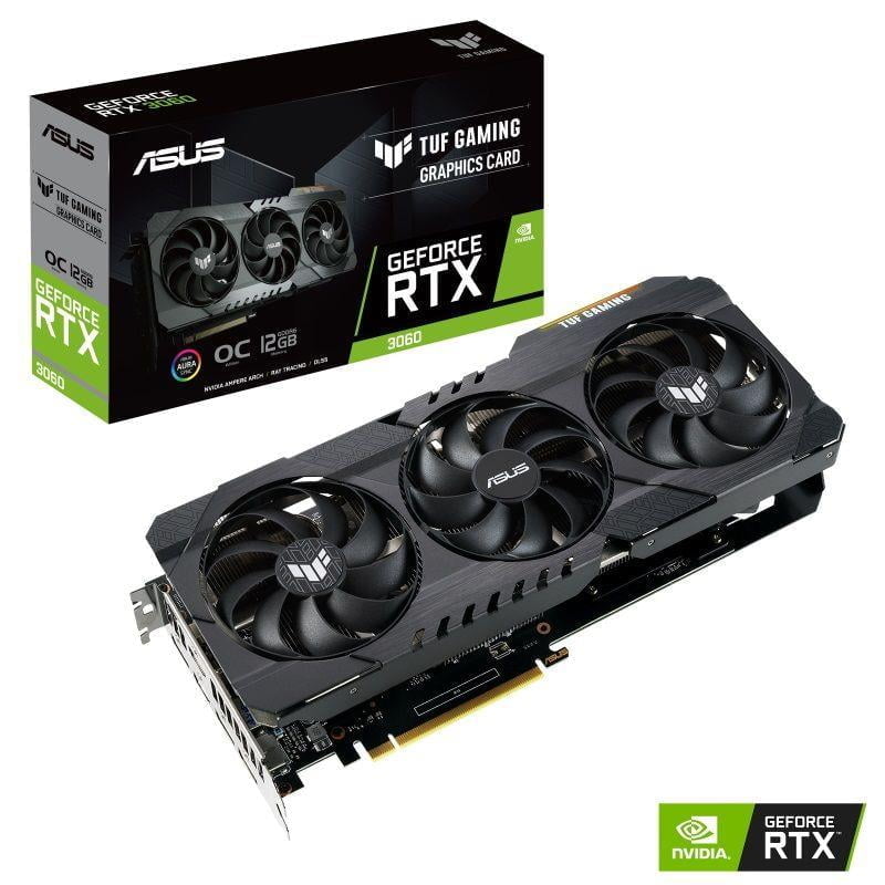 Asus TUF Gaming GeForce RTX 3060 V2 OC 12GB GDDR6 192bit FPSGURU.pl