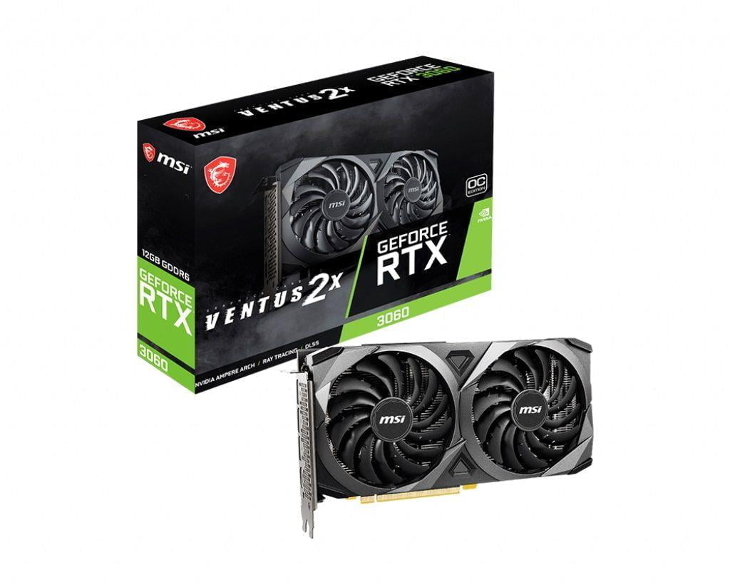 MSI GeForce RTX 3060 VENTUS OC 12GB GDDR6 192bit FPSGURU.pl
