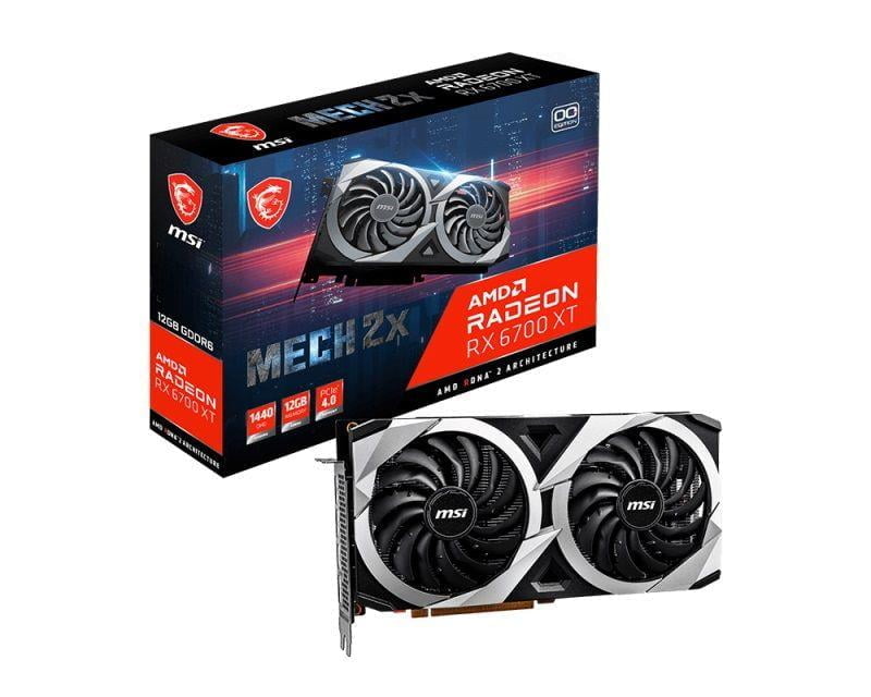 MSI Radeon RX 6700 XT MECH 12GB OC GDDR6 192bit FPSGURU.pl