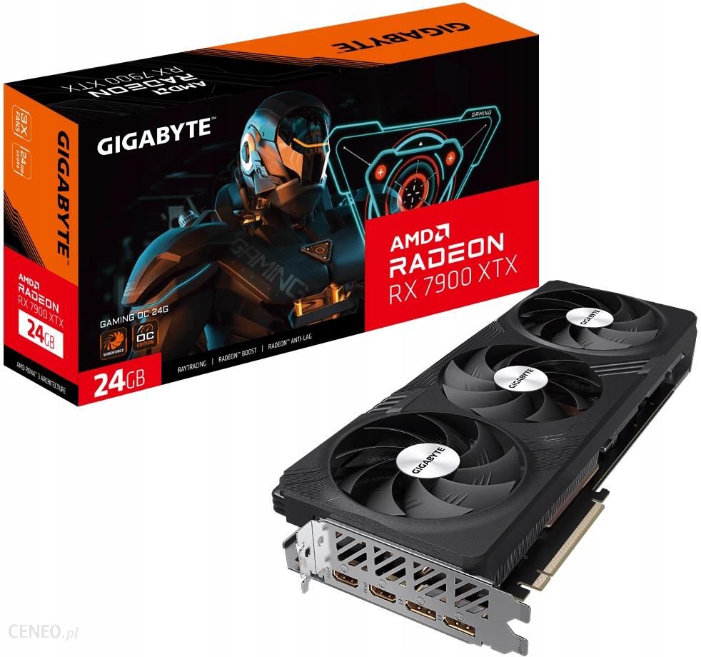 Gigabyte Gaming OC RX 7900 XTX 24G Gigabyte Gaming OC RX 7900 XTX 24G FPSGURU.pl