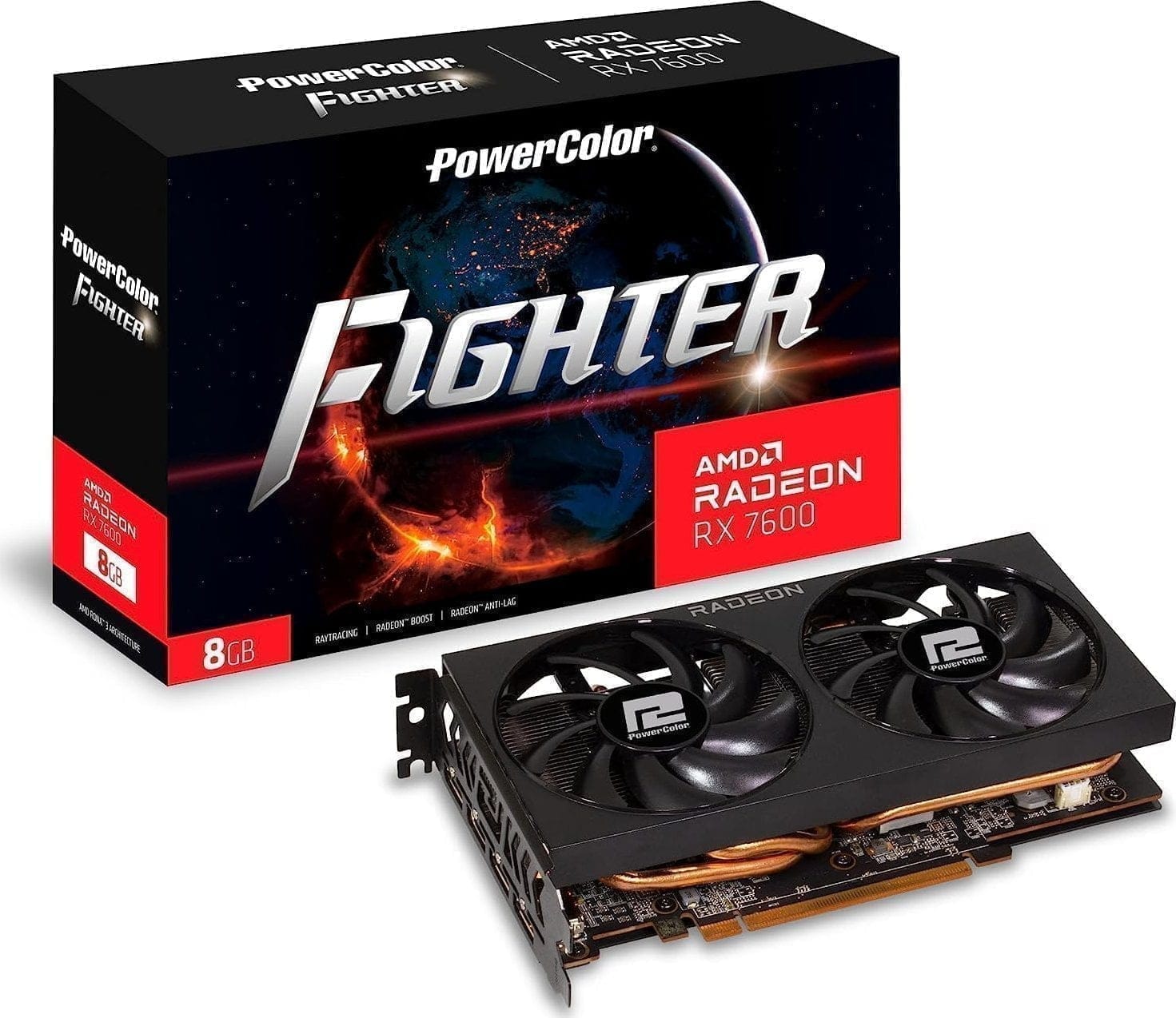 PowerColor Radeon RX 7600 Fighter 8GB GDDR6 FPSGURU.pl