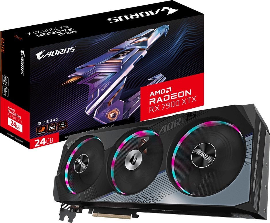 Gigabyte Aorus Radeon RX 7900 XTX Elite 24GB GDDR6 Gigabyte Aorus Radeon RX 7900 XTX Elite 24GB GDDR6 FPSGURU.pl