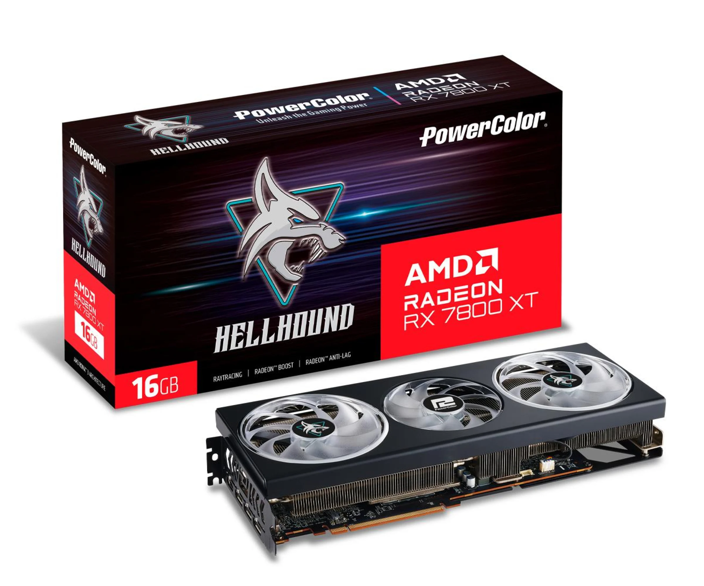 powercolor radeon rx 7800 xt hellhound