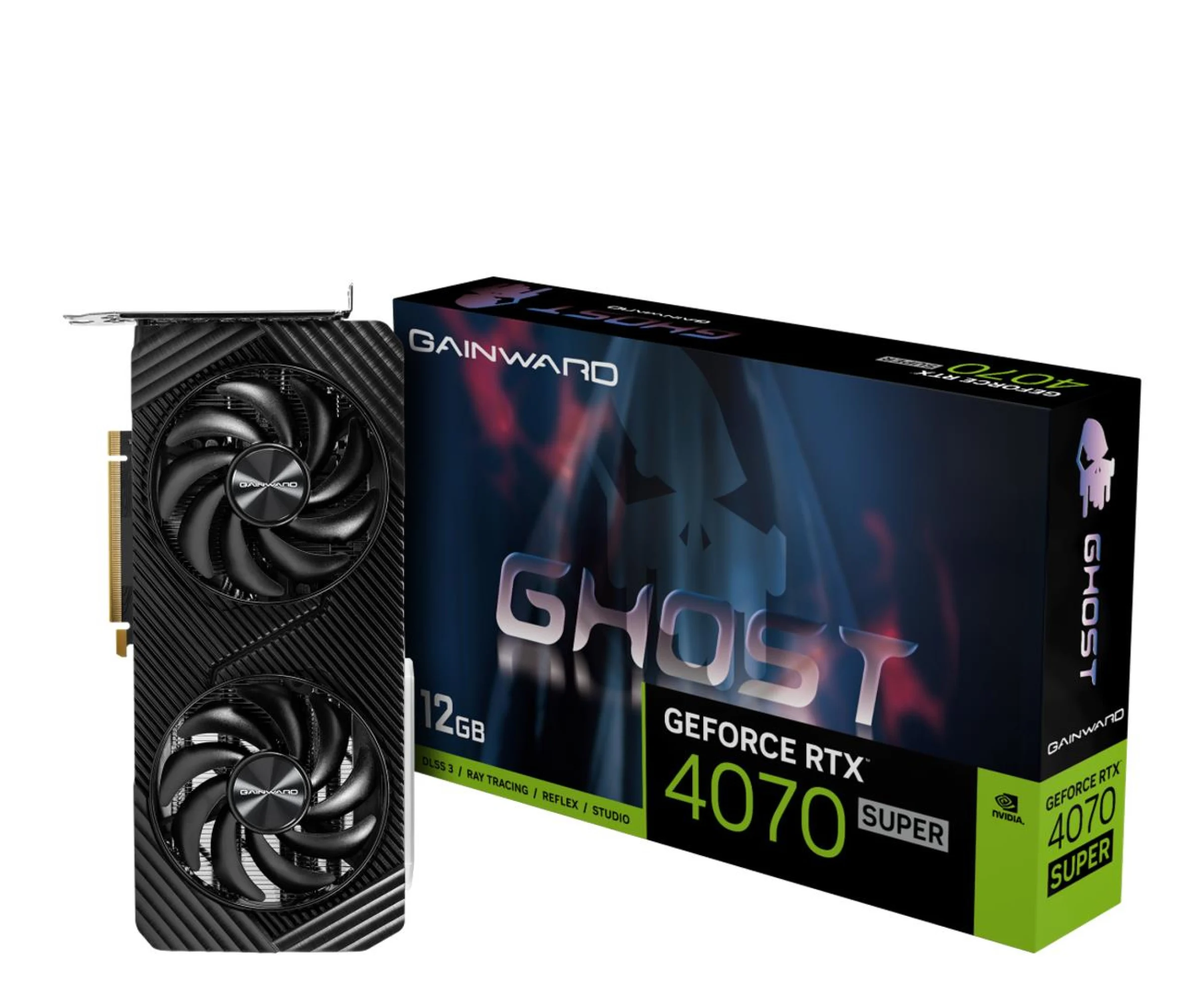 Gainward GeForce RTX 4070 Super Ghost 12GB GDDR6XGainward GeForce RTX 4070 Super Ghost 12GB GDDR6X [Produkt archiwalny]