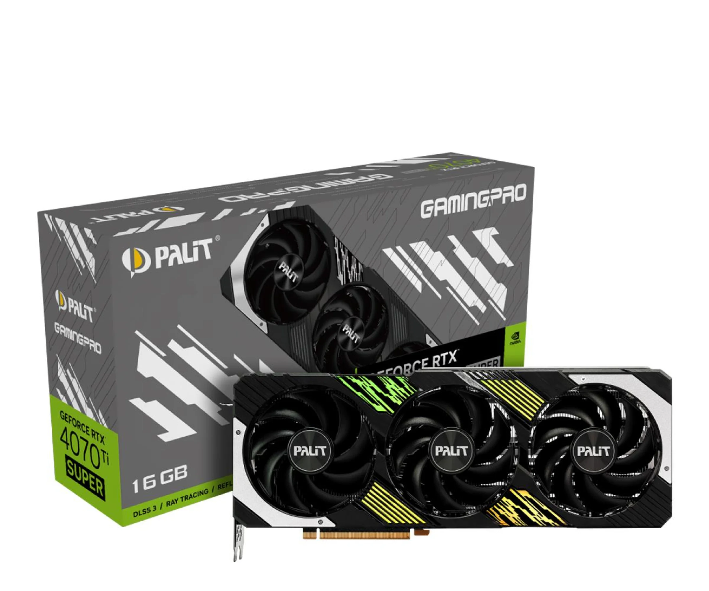 Palit GeForce RTX 4070Ti Super GamingPro 16GB GDDR6XPalit GeForce RTX 4070Ti Super GamingPro 16GB GDDR6X [Produkt archiwalny] Palit GeForce RTX 4070Ti Super GamingPro 16GB GDDR6X