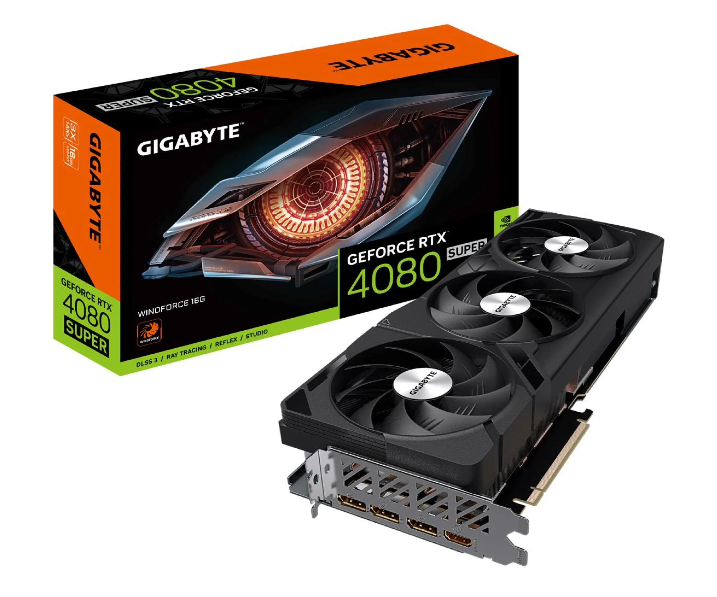 Gigabyte GeForce RTX 4080 SUPER WINDFORCE 16GB GDDR6X - [Produkt archiwalny]Gigabyte GeForce RTX 4080 SUPER WINDFORCE 16GB GDDR6X - [Produkt archiwalny] [Produkt archiwalny]