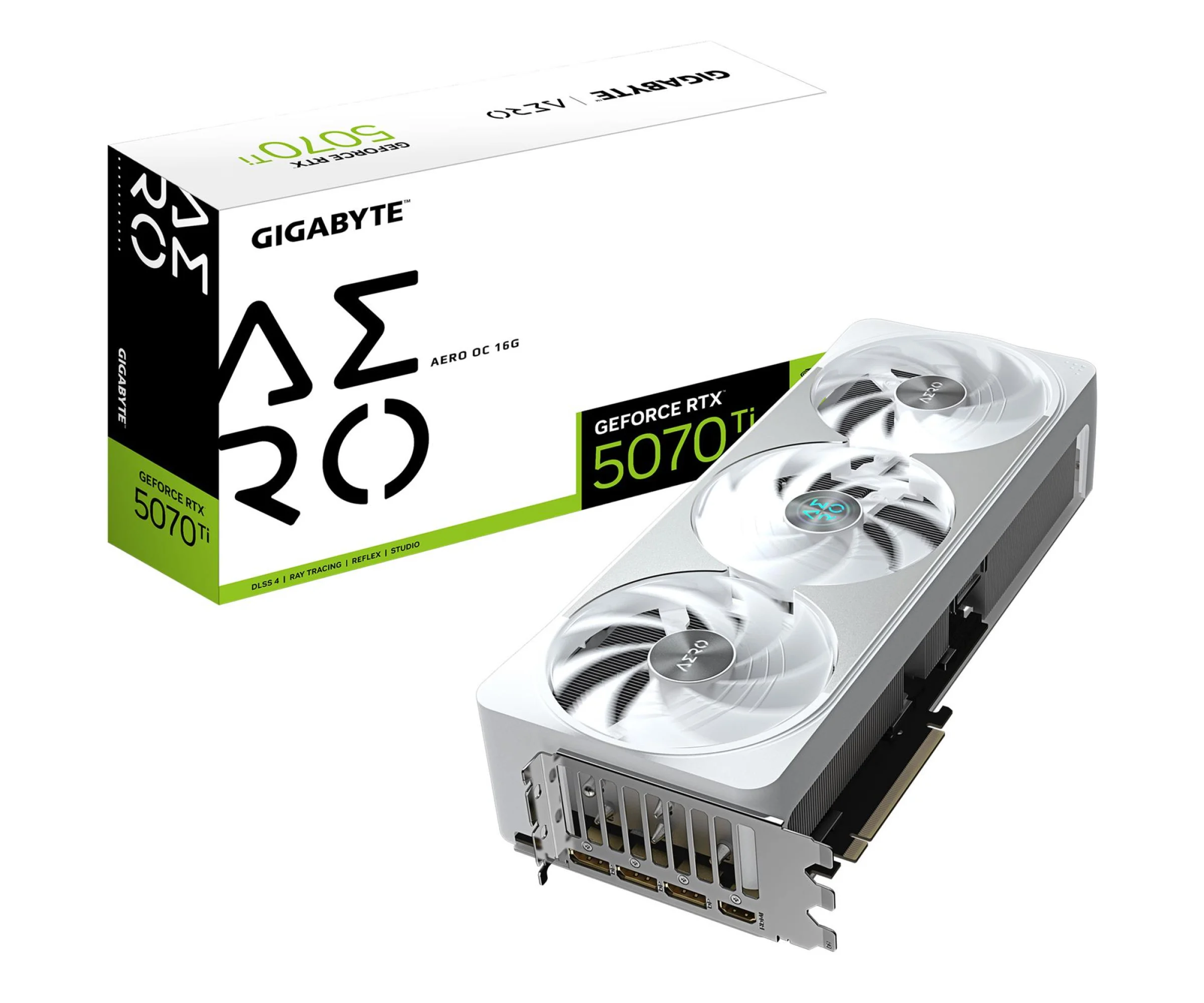 Gigabyte GeForce RTX 5070 Ti Aero OC 16GB GDDR7 DLSS4 Gigabyte GeForce RTX 5070 Ti Aero OC 16GB GDDR7 DLSS4
