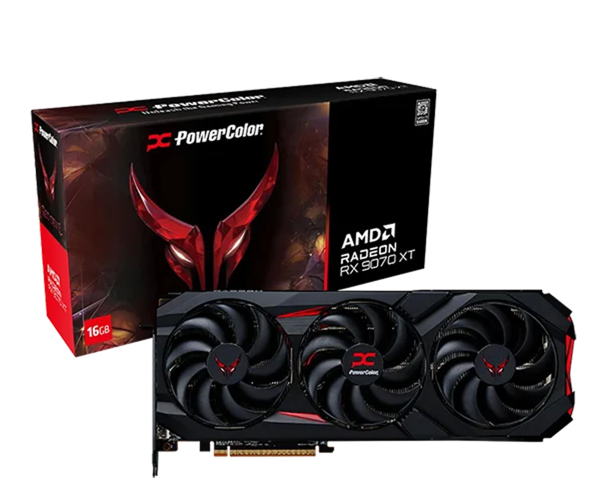 PowerColor Radeon RX 9070 XT Red Devil 16GB GDDR6 PowerColor Radeon RX 9070 XT Red Devil 16GB GDDR6 PowerColor Radeon RX 9070 XT Red Devil 16GB GDDR6