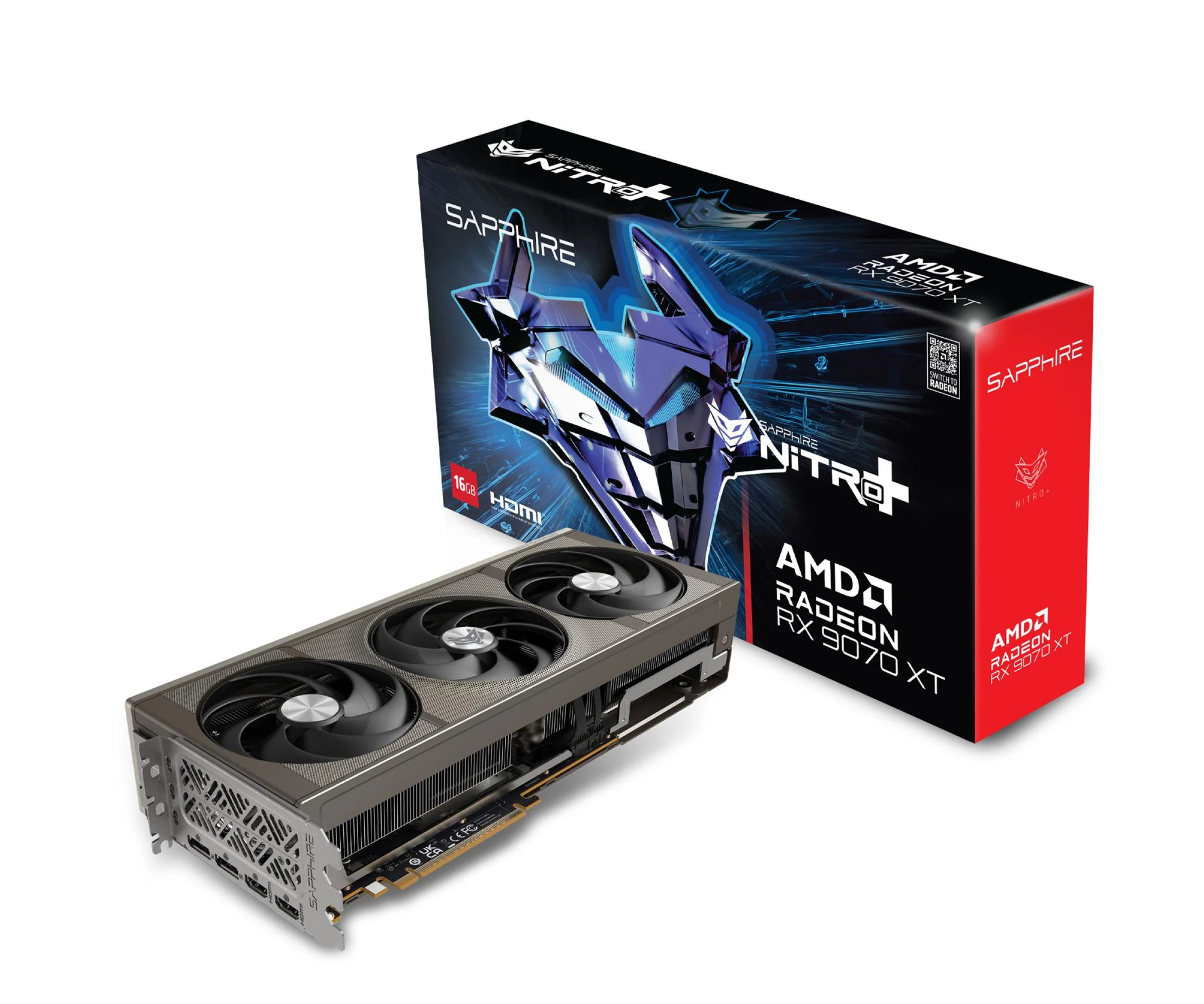 Sapphire Radeon RX 9070 XT Nitro+ OC 16GB GDDR6 Sapphire Radeon RX 9070 XT Nitro+ OC 16GB GDDR6 Sapphire Radeon RX 9070 XT Nitro OC 16GB GDDR6