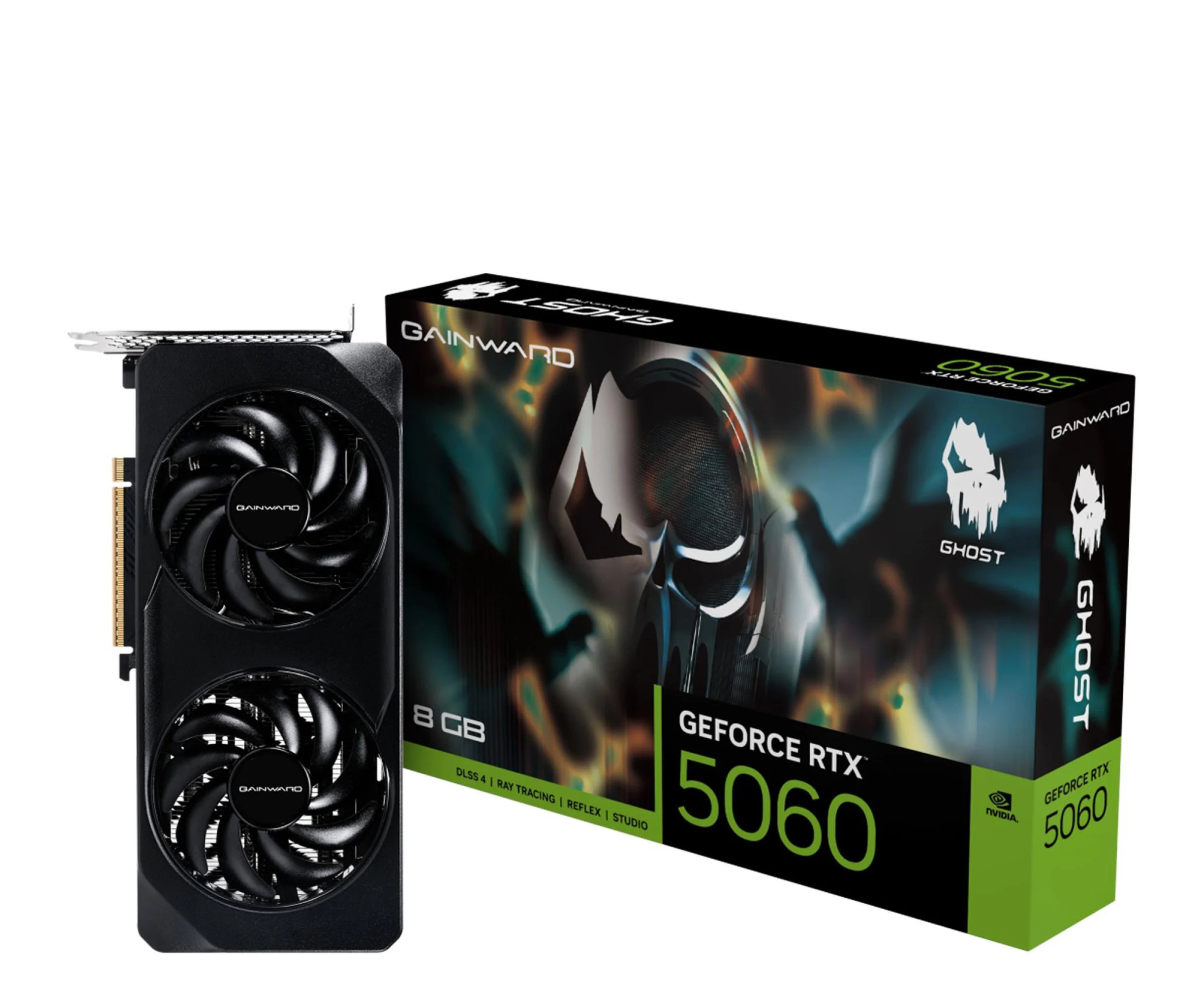 Gainward GeForce RTX 5060 Ghost 8GB GDDR7 DLSS4 Gainward GeForce RTX 5060 Ghost 8GB GDDR7 DLSS4