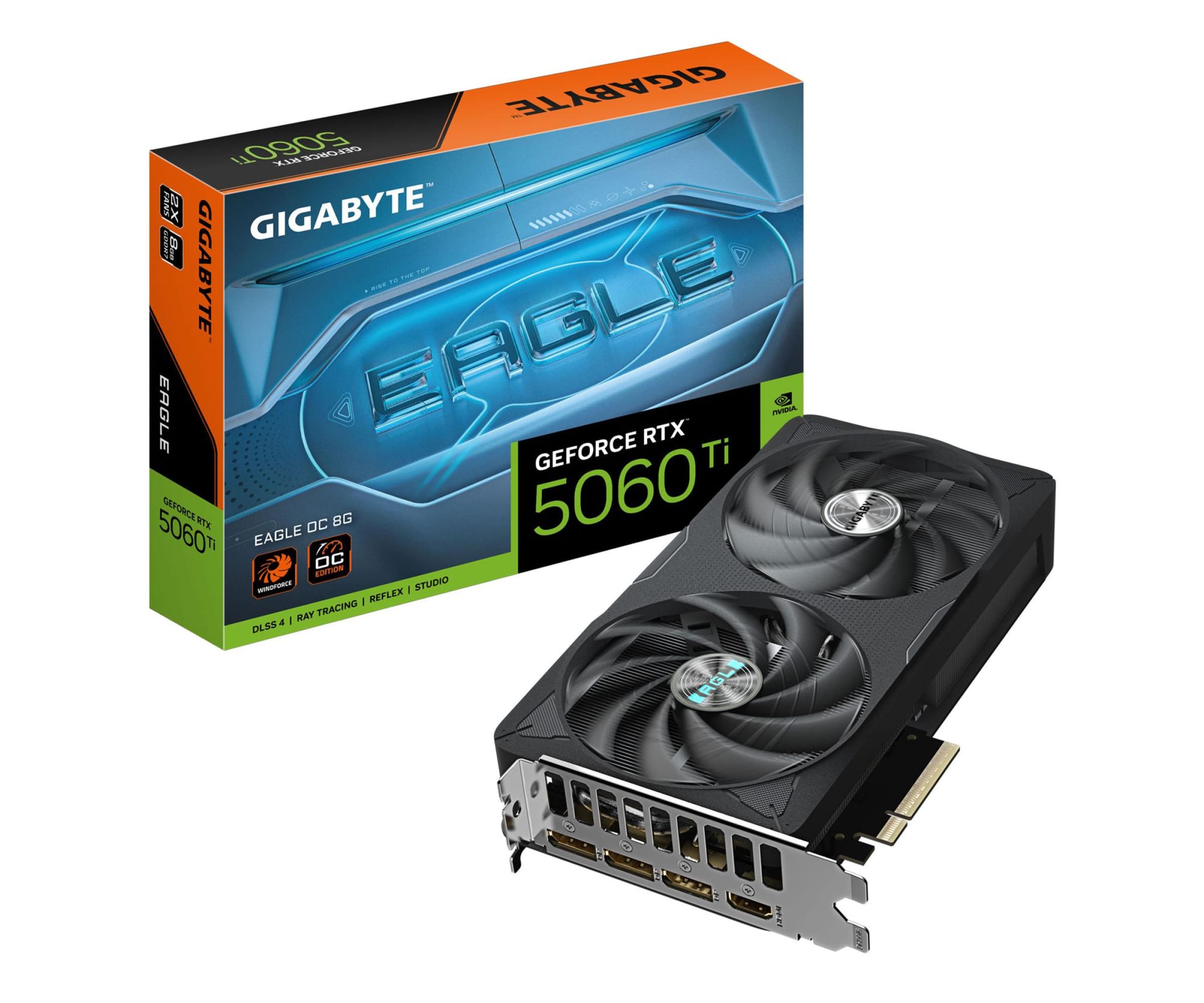 Gigabyte GeForce RTX 5060 Ti Eagle OC 8GB GDDR7 DLSS4 Gigabyte GeForce RTX 5060 Ti Eagle OC 8GB GDDR7 DLSS4
