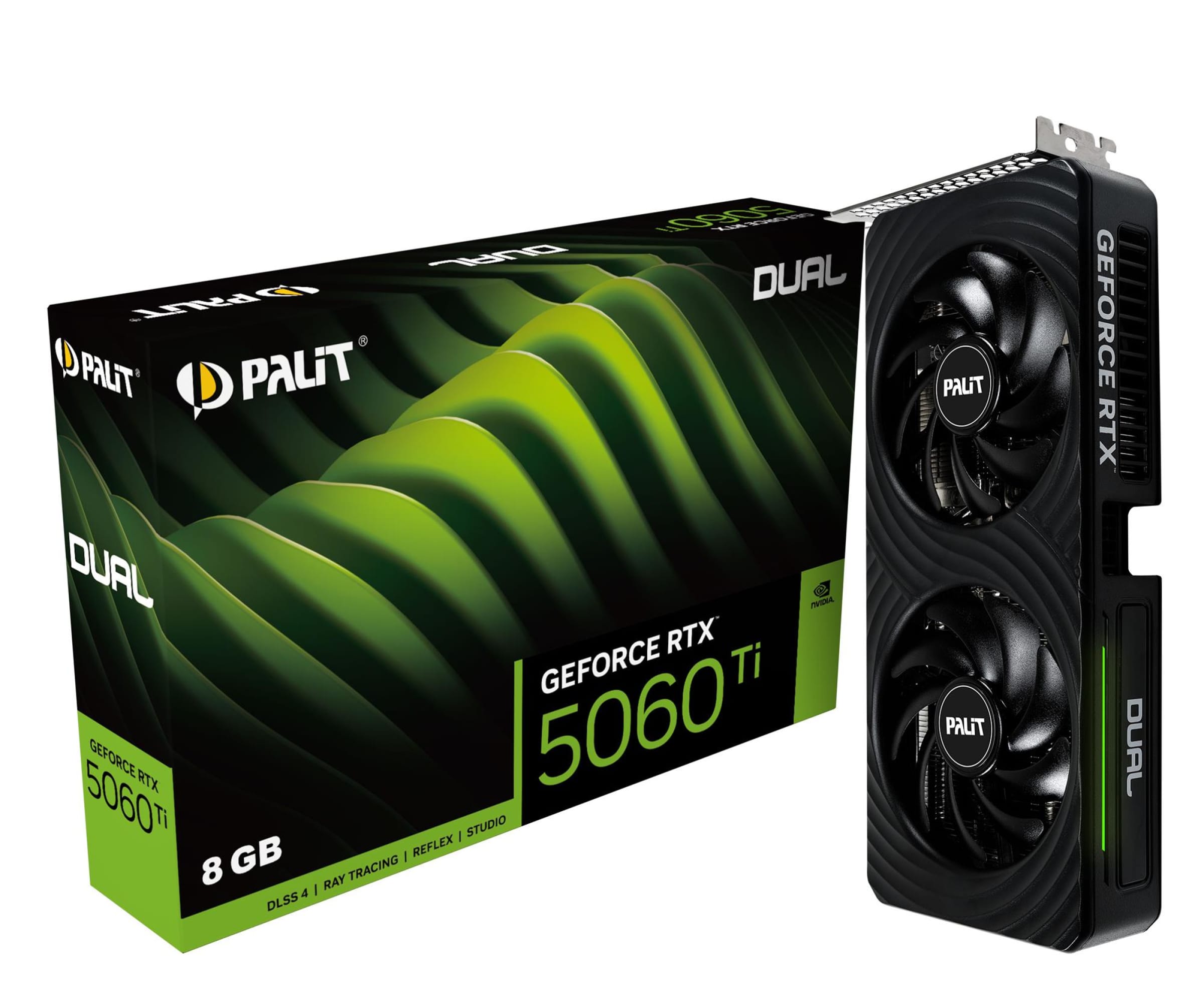 Palit GeForce RTX 5060 Ti Dual 8GB GDDR7 DLSS4 Palit GeForce RTX 5060 Ti Dual 8GB GDDR7 DLSS4