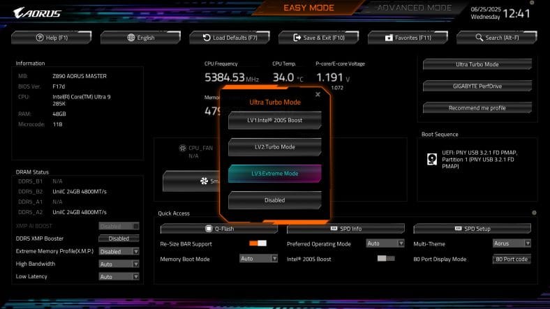 Gigabyte ogłasza rewolucyjny Ultra Turbo Mode - wzmocnienie wydajności dla płyt głównych Intel Z890 Gigabyte ogłasza rewolucyjny Ultra Turbo Mode – wzmocnienie wydajności dla płyt głównych Intel Z890