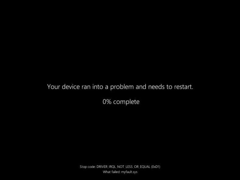 Windows 11 rezygnuje z niebieskiego na rzecz czarnego ekranu śmierci Windows 11 rezygnuje z niebieskiego na rzecz czarnego ekranu śmierci
