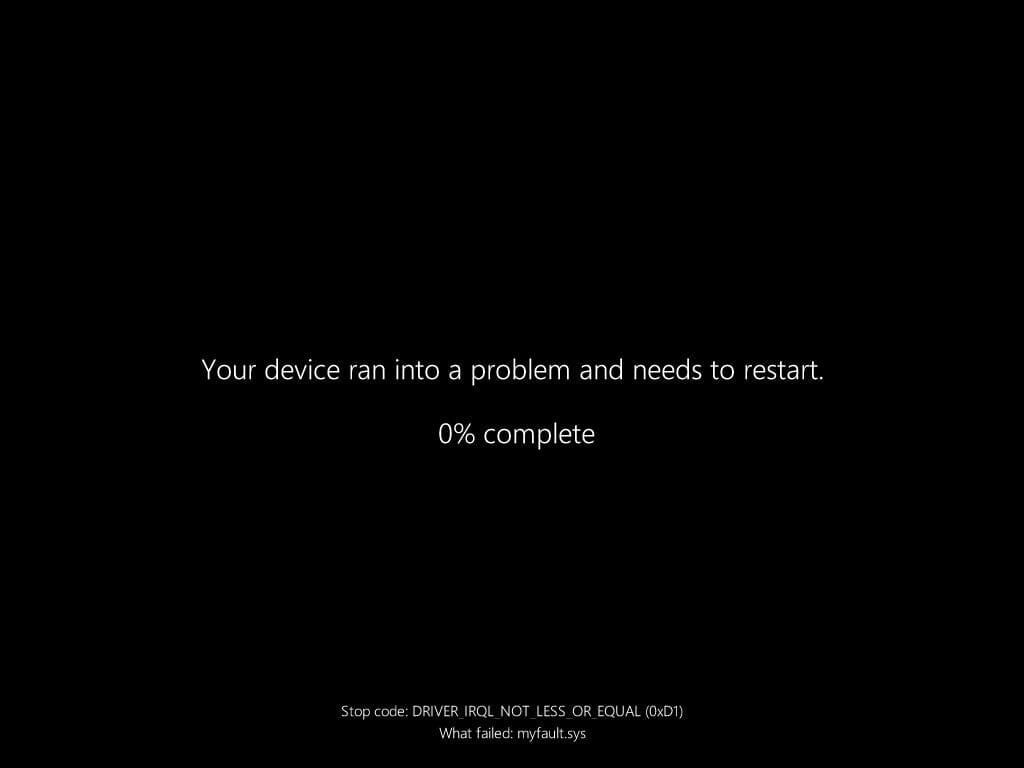 Windows 11 rezygnuje z niebieskiego na rzecz czarnego ekranu śmierci Windows 11 rezygnuje z niebieskiego na rzecz czarnego ekranu smierci