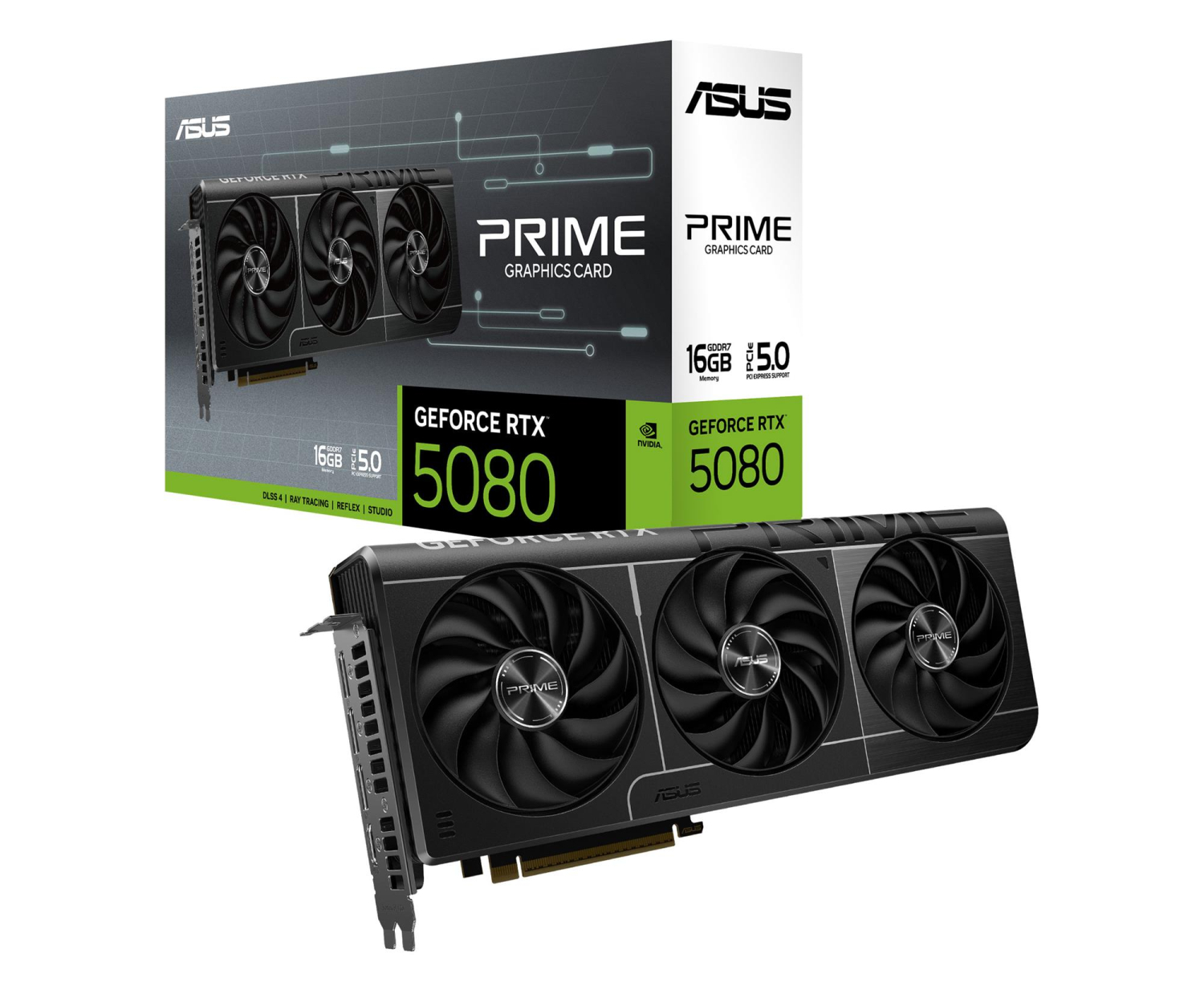 ASUS GeForce RTX 5080 Prime 16GB GDDR7 DLSS5 - szybka bezpieczna dostawa lub możliwość darmowego odbioru w 22 miastach