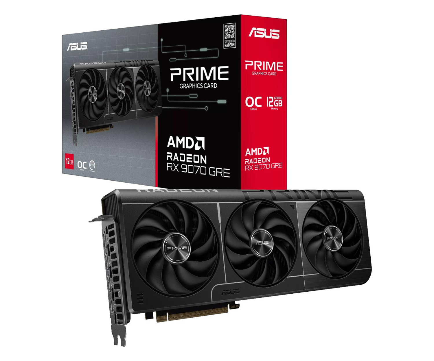 ASUS Radeon RX 9070 GRE PRIME 12GB OC