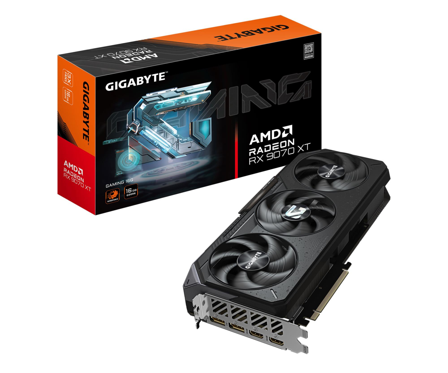 Gigabyte Radeon RX 9070 XT Gaming 16GB GDDR6 - szybka bezpieczna dostawa lub możliwość darmowego odbioru w 22 miastach