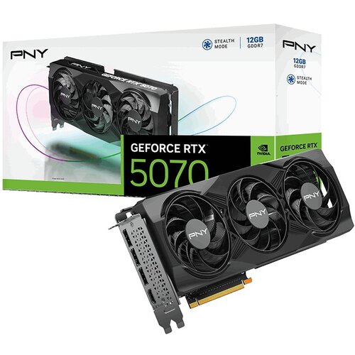 PNY GeForce RTX 5070 Triple Fan 12GB DLSS 4.5