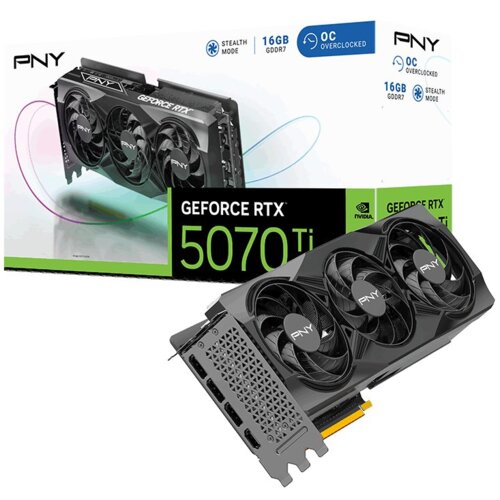 PNY GeForce RTX 5070 Ti OC 3F 16GB DLSS 4.5