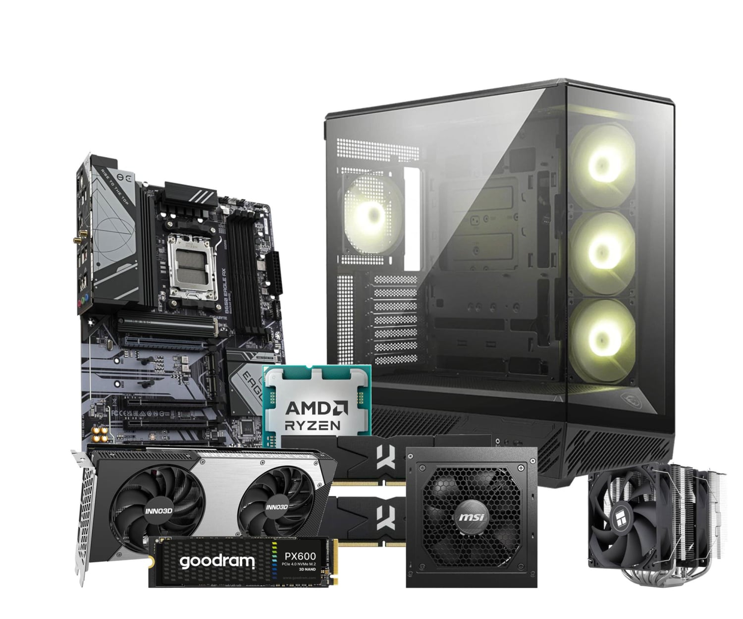 Ryzen 7 7800X3D/32GB/1TB/RTX 5070 12GB