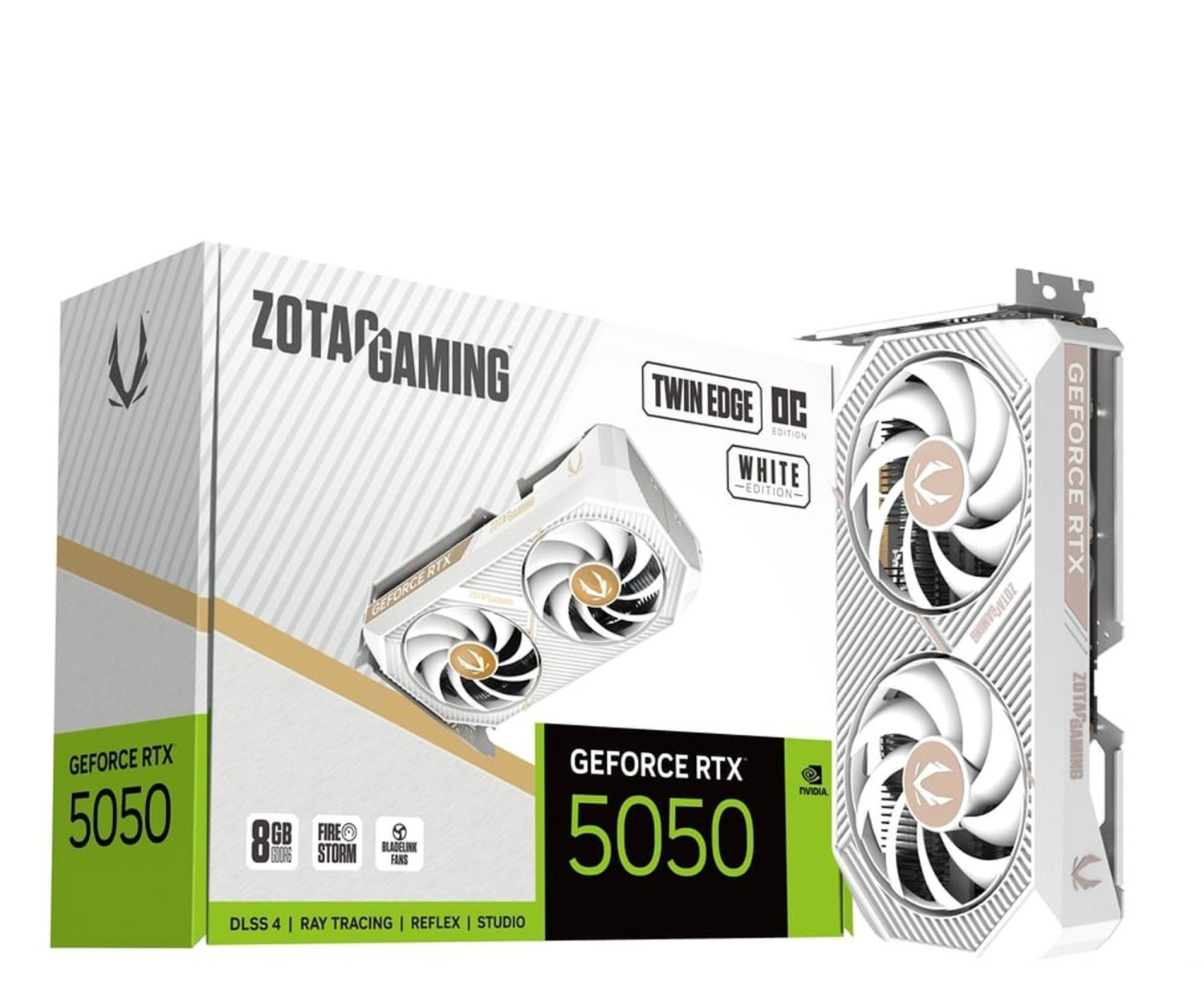 Zotac GeForce RTX 5050 Twin Edge OC White 8GB GDDR6 DLSS5